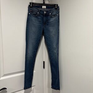 Hudson Jeans Women's Dark Wash Skinny Stretch Denim